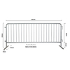 Crowd Control Barrier