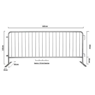 Crowd Control Barrier